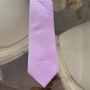 Striped Lavender Tie